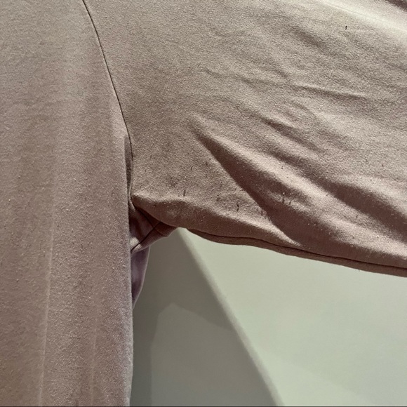 Mauve bamboo pullover - Picture 3 of 8